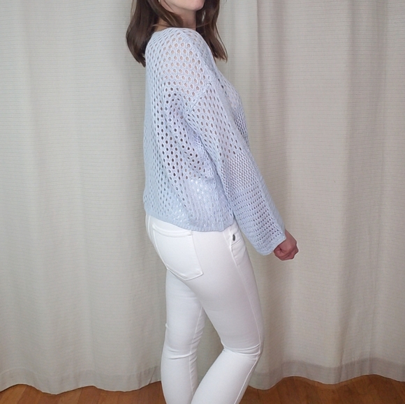 Lighten up- Blue sweater - Picture 9 of 12